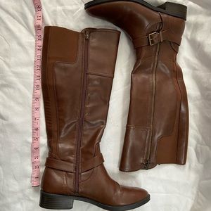 Merona boots zip up